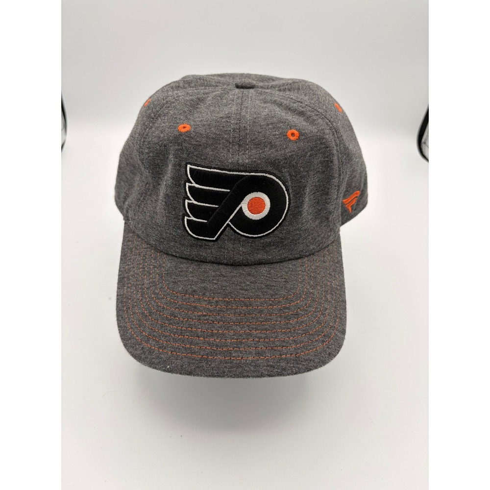 Fanatics Philadelphia Flyers Hat Unisex OSFM Gray NHL Adjustable Baseball Cap